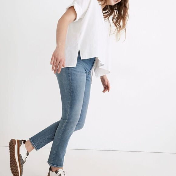 Madewell‎ Womens White Responsible Lakeline Popover Shirt Size Small - Picture 10 of 10